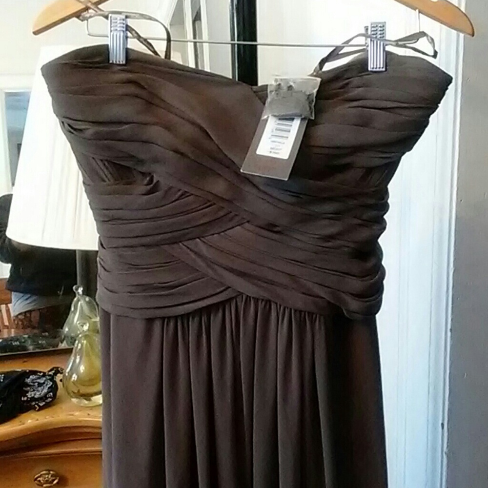 Grey gown